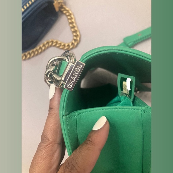 Authentic Chanel Chevron Boy Bag - Picture 17 of 17